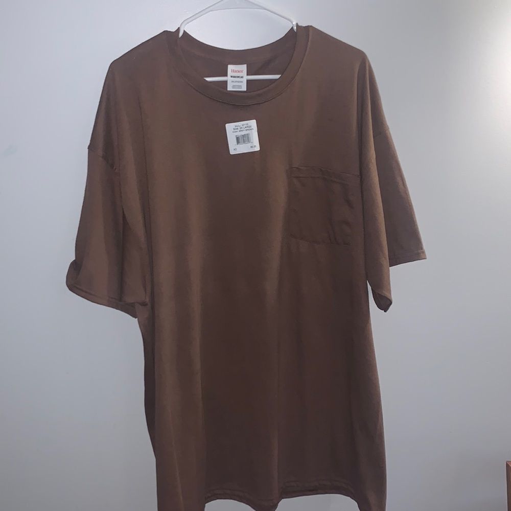Hanes Workwear Pocket Tee